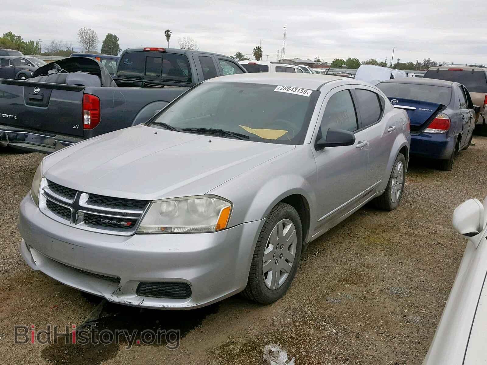 2012 DODGE AVENGER - VIN: 1C3CDZAB5CN209672 - Фото 2