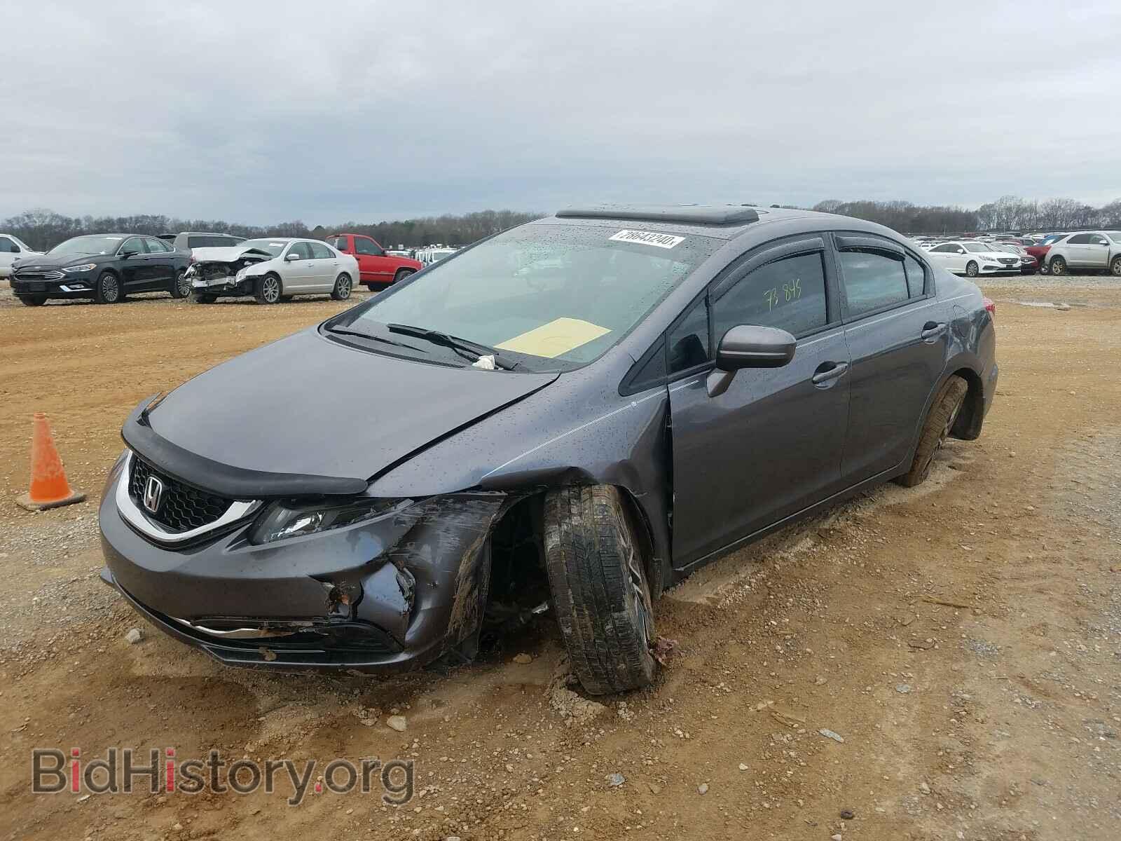 2014 HONDA CIVIC - VIN: 19XFB2F89EE032425 - Фото 2