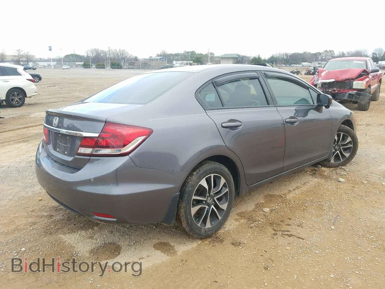 2014 HONDA CIVIC - VIN: 19XFB2F89EE032425 - Фото 4