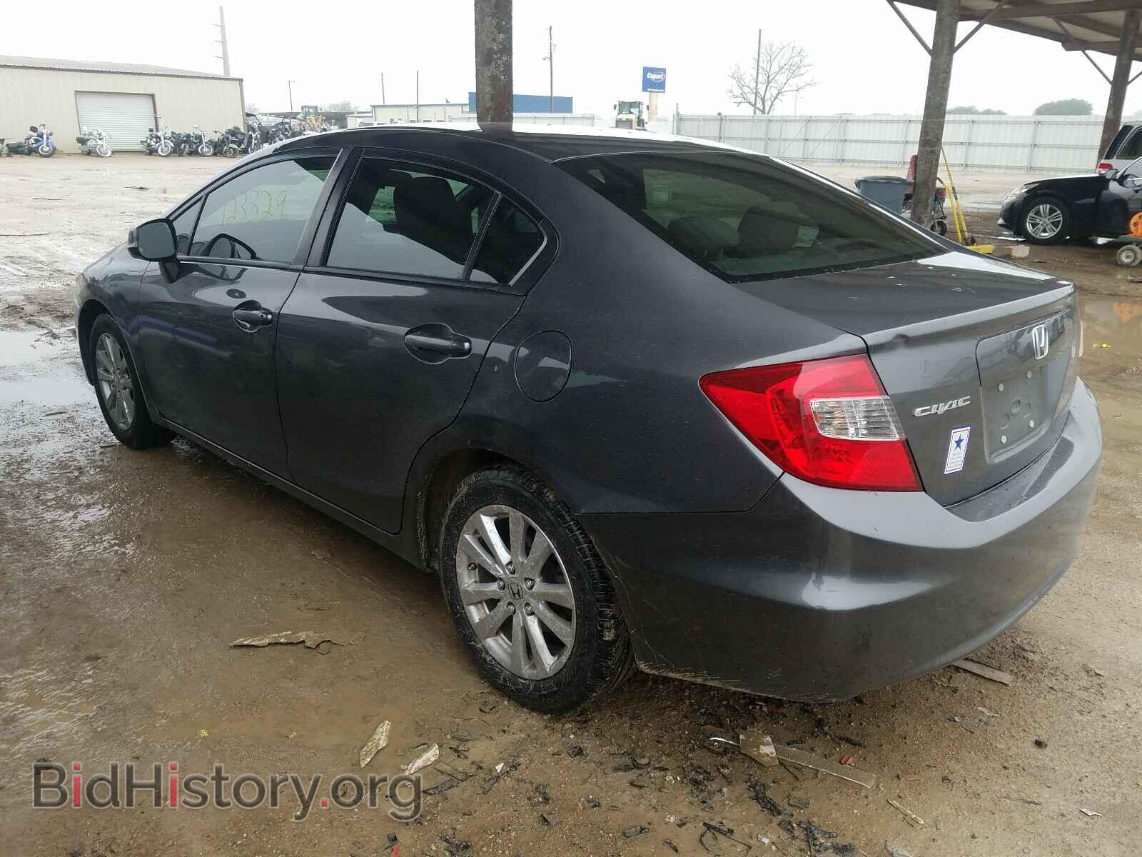 2012 HONDA CIVIC - VIN: 2HGFB2F84CH608361 - Фото 3