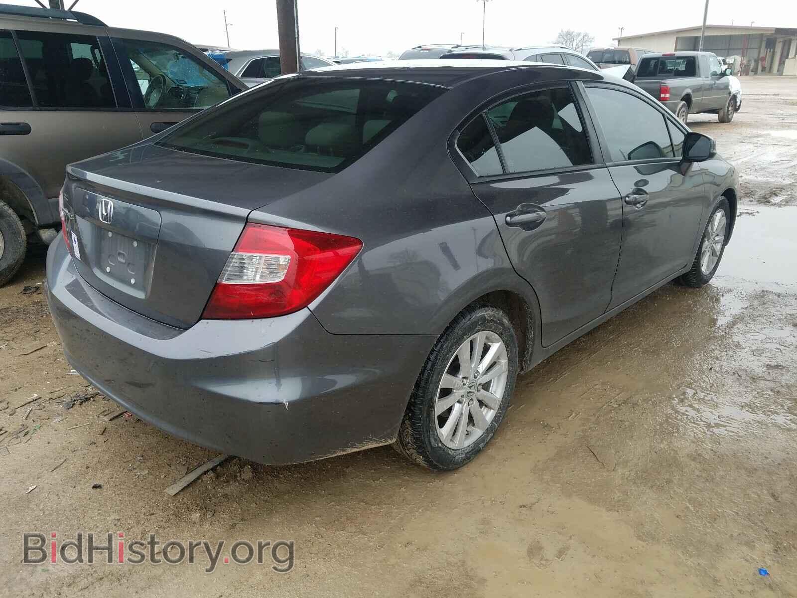 2012 HONDA CIVIC - VIN: 2HGFB2F84CH608361 - Фото 4