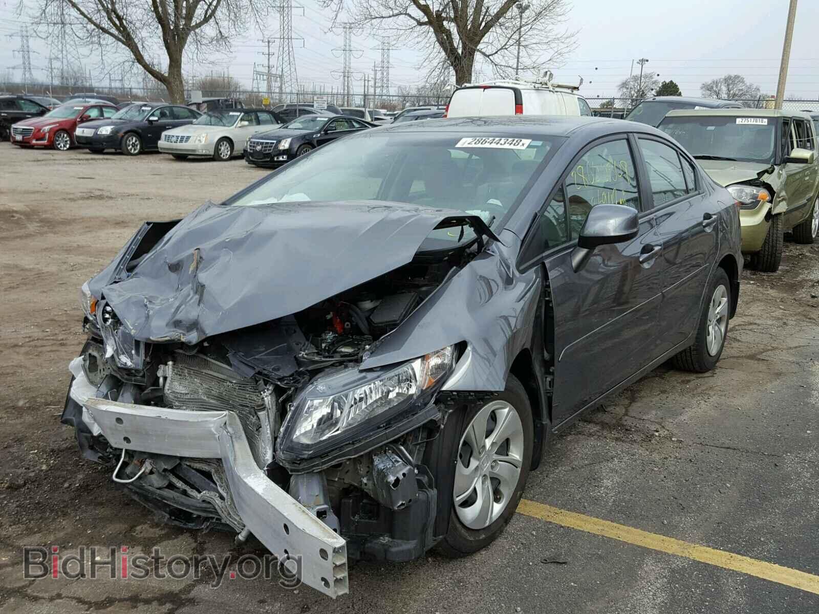 2013 HONDA CIVIC - VIN: 19XFB2F54DE060105 - Фото 2
