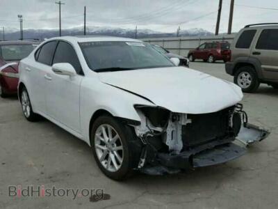 2012 Lexus IS350 IS 350, white — VIN JTHCE5C25C5002437, Copart