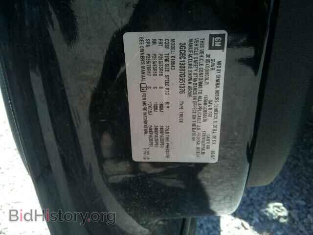 2007 CHEVROLET SILVERADO - VIN: 3GCEC13087G551376 - Photo 10