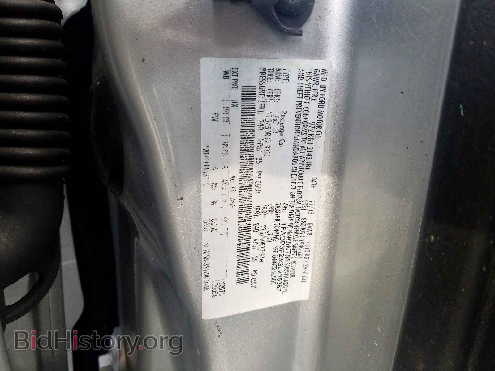 2016 FORD FOCUS - VIN: 1FADP3F23GL235367 - Photo 10