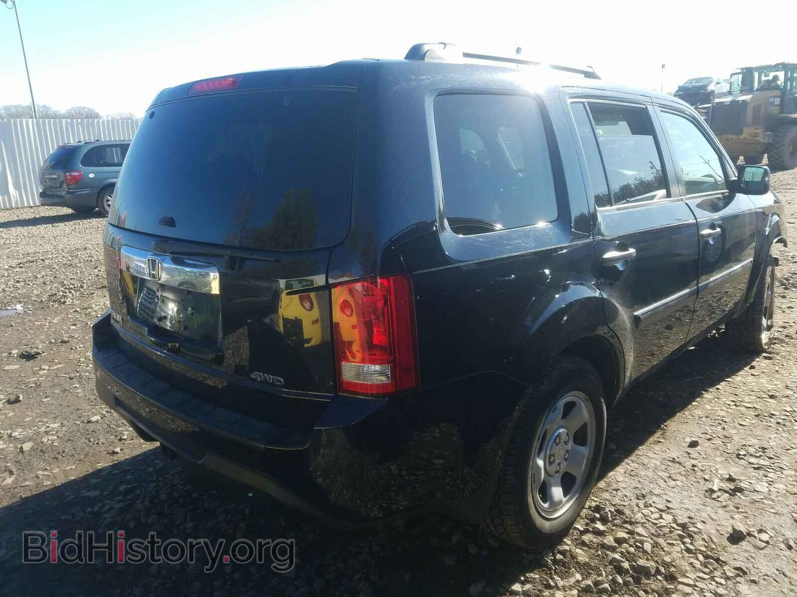 2013 HONDA PILOT - VIN: 5FNYF4H22DB084425 - Фото 4