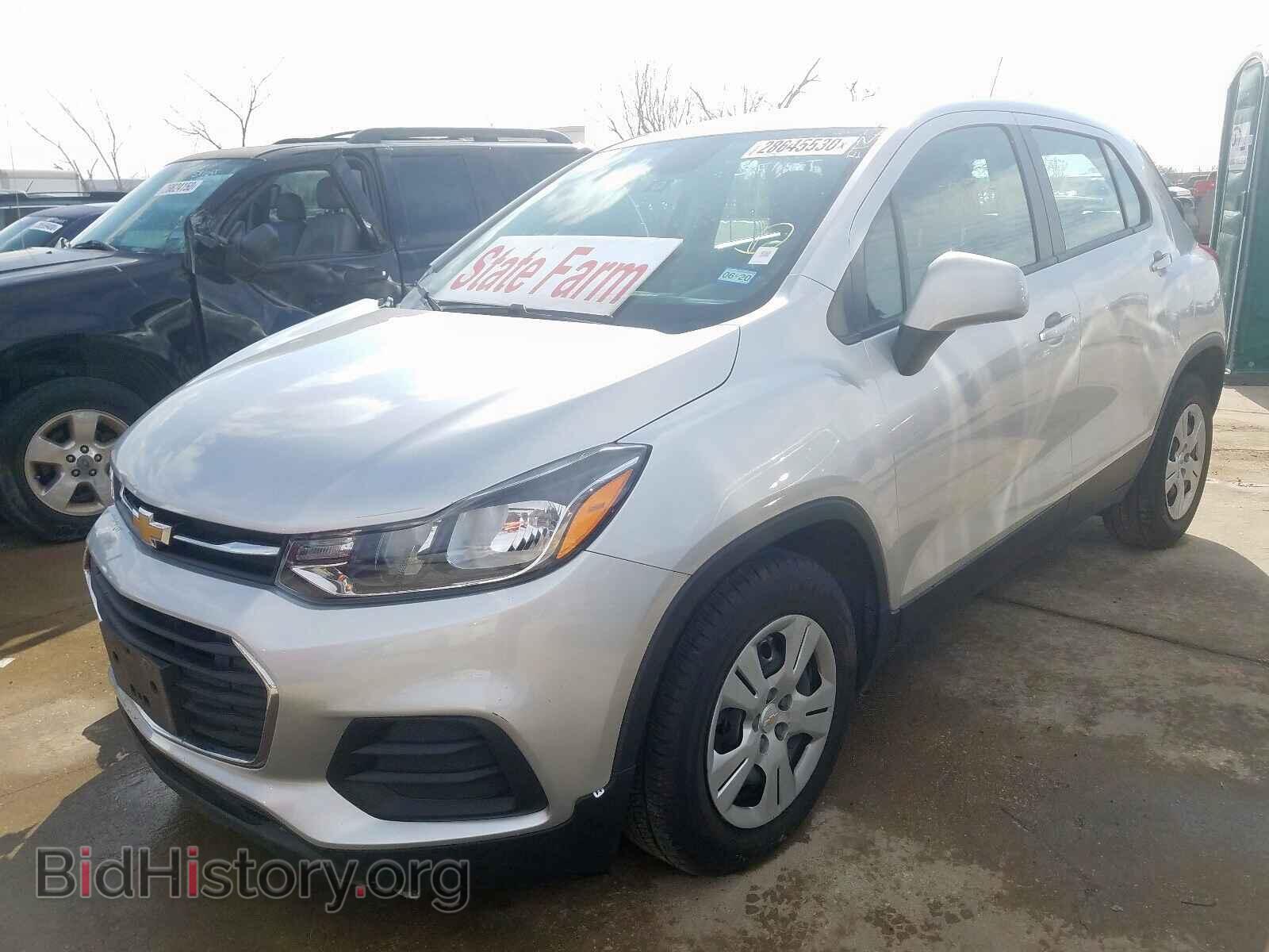 2017 CHEVROLET TRAX - VIN: KL7CJKSB4HB150579 - Фото 2