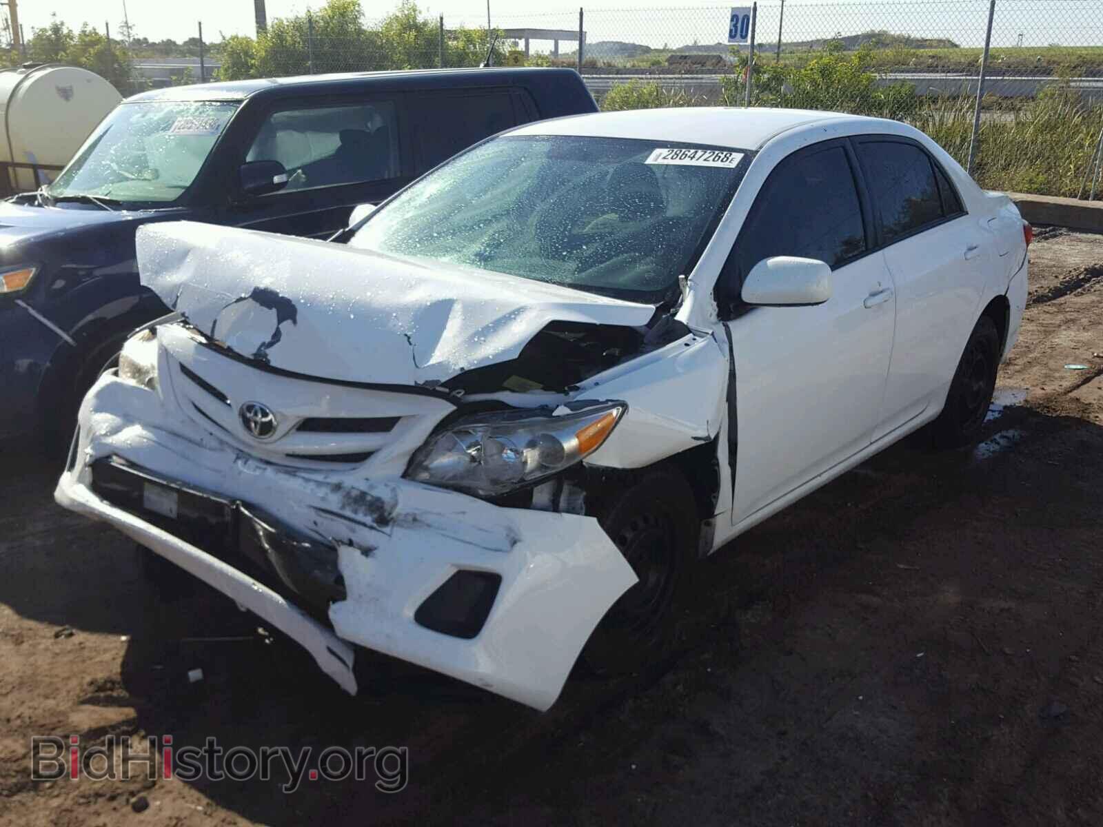 2011 TOYOTA COROLLA BA - VIN: 2T1BU4EEXBC686906 - Фото 2