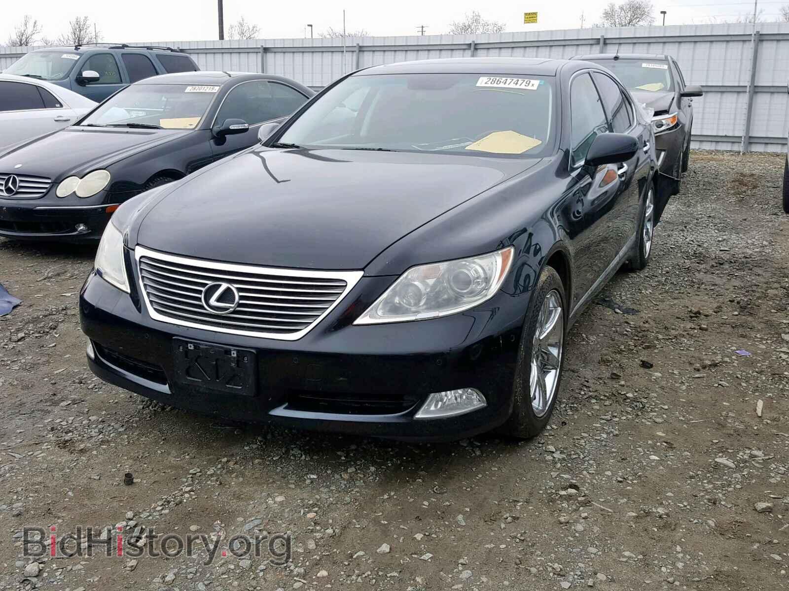 2008 LEXUS LS460 - VIN: JTHBL46F085074681 - Фото 2