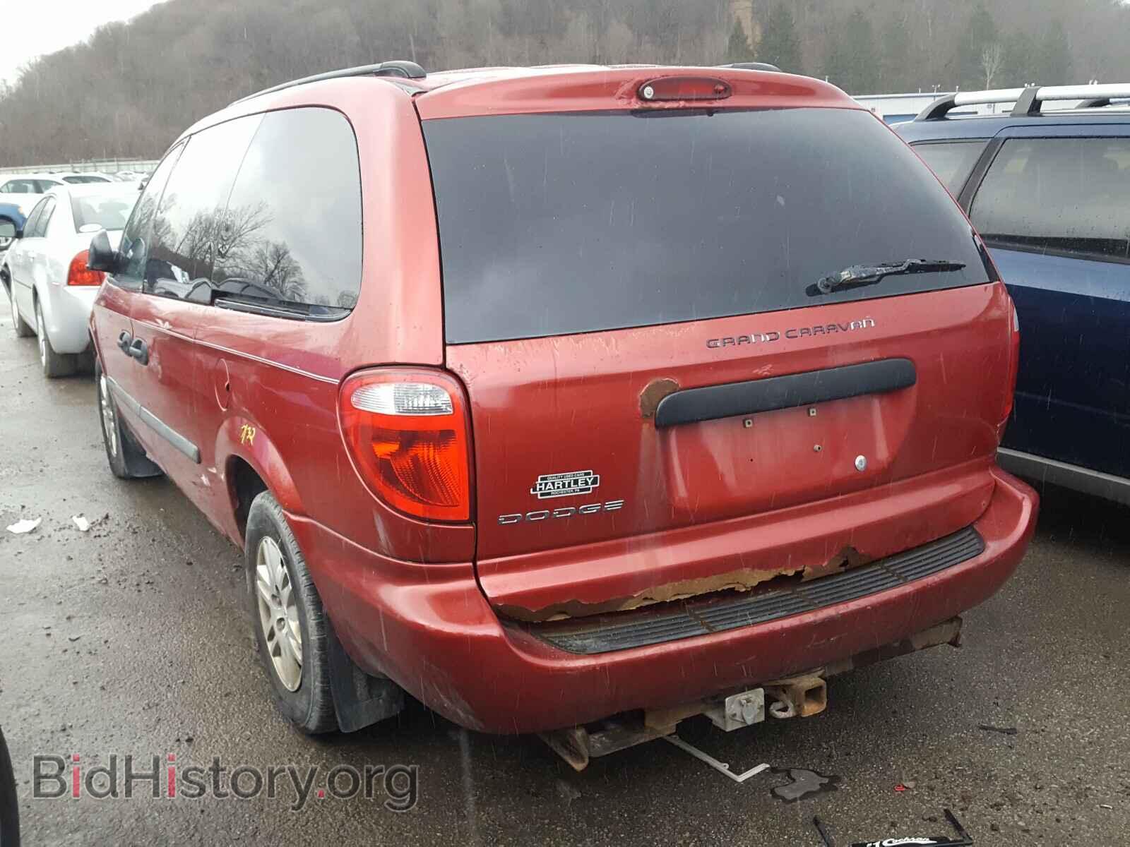 2007 DODGE CARAVAN - VIN: 1D4GP24R77B255082 - Фото 3