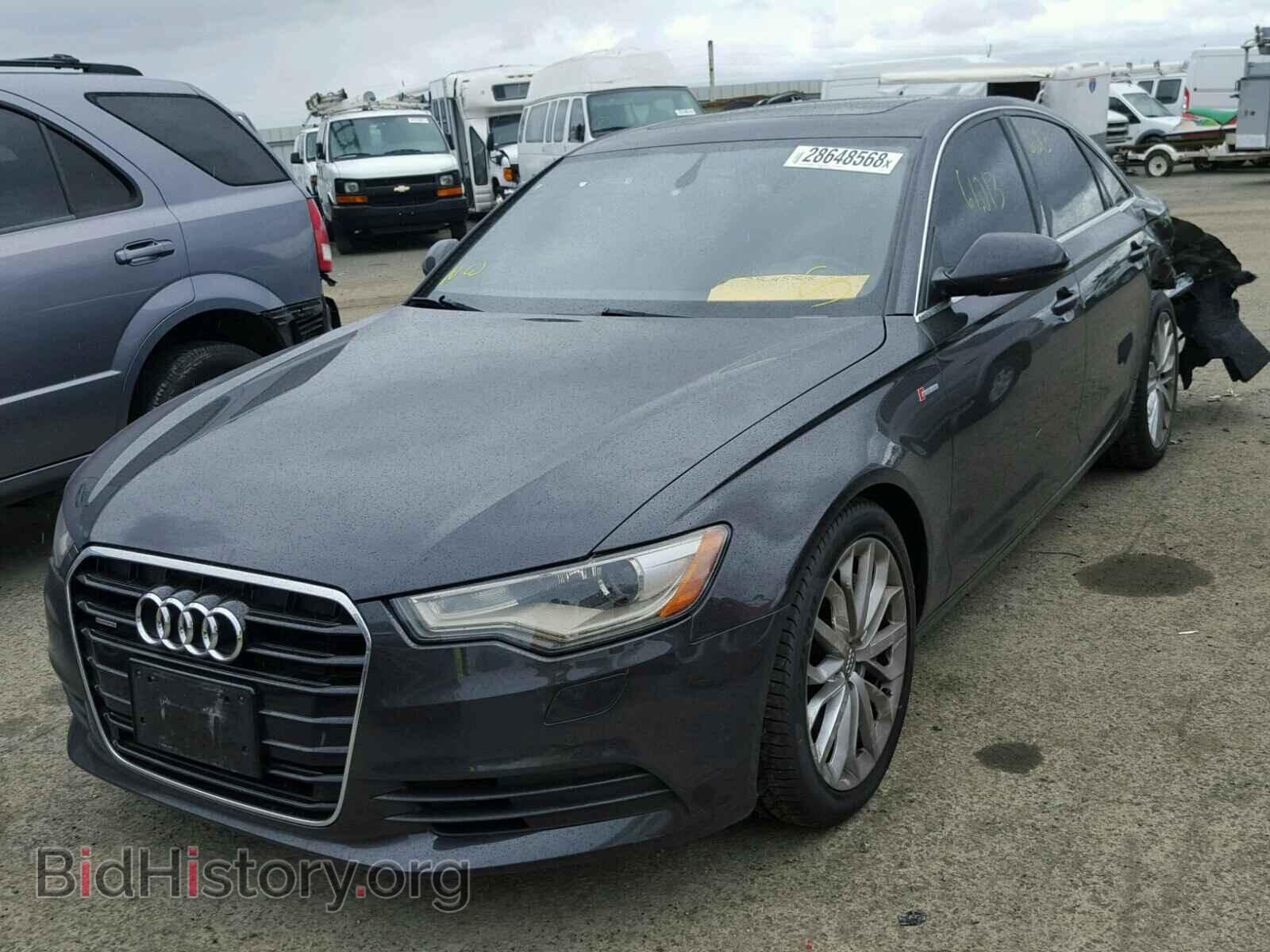 2012 AUDI A6 - VIN: WAUGGAFC5CN122066 - Фото 2