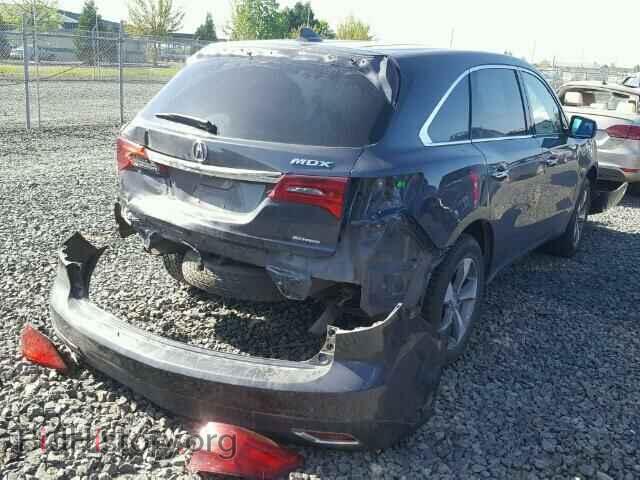 2014 ACURA MDX - VIN: 5FRYD4H23EB008525 - Фото 4