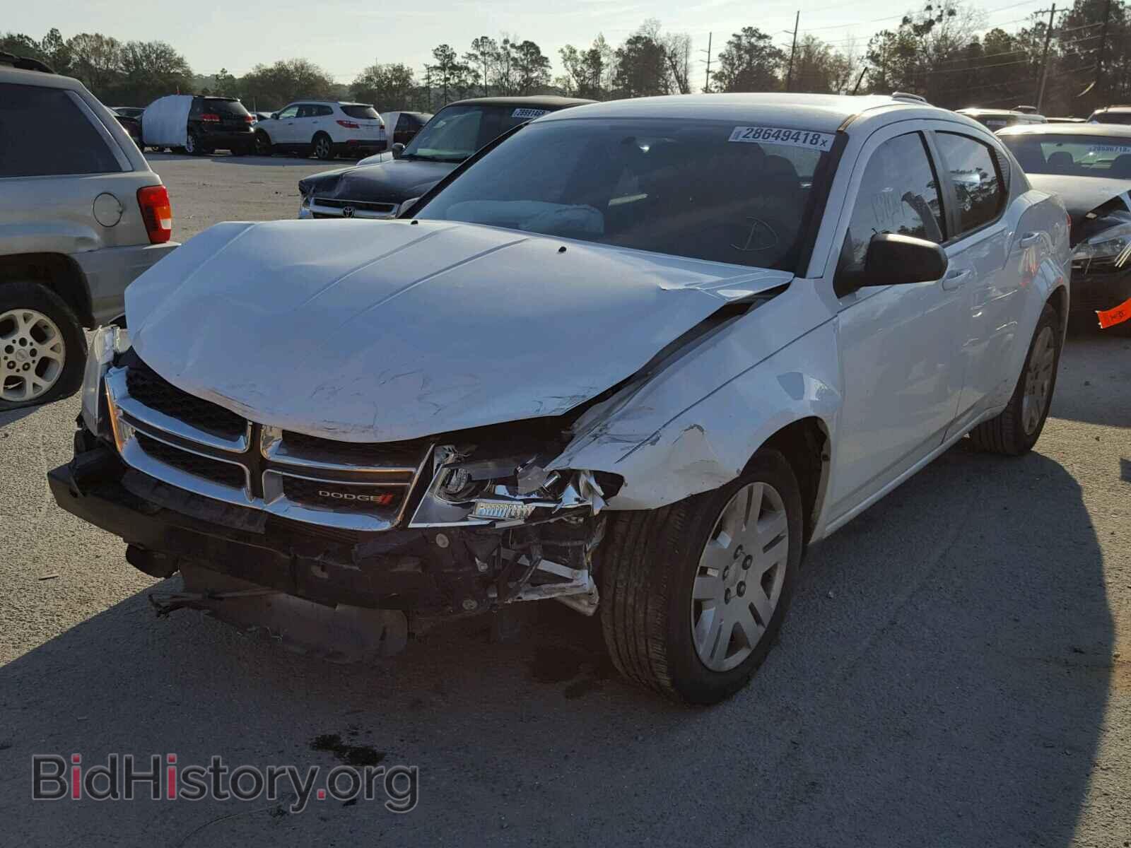 2012 DODGE AVENGER - VIN: 1C3CDZAB8CN215112 - Фото 2