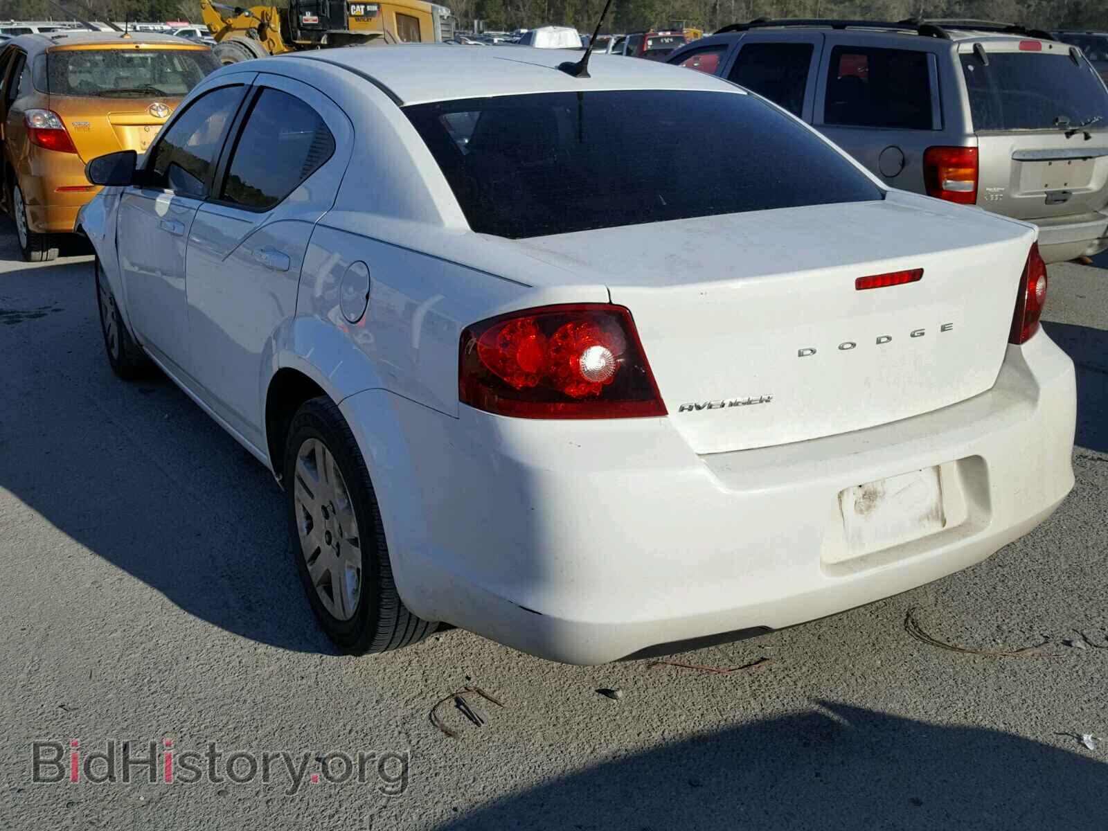 2012 DODGE AVENGER - VIN: 1C3CDZAB8CN215112 - Фото 3