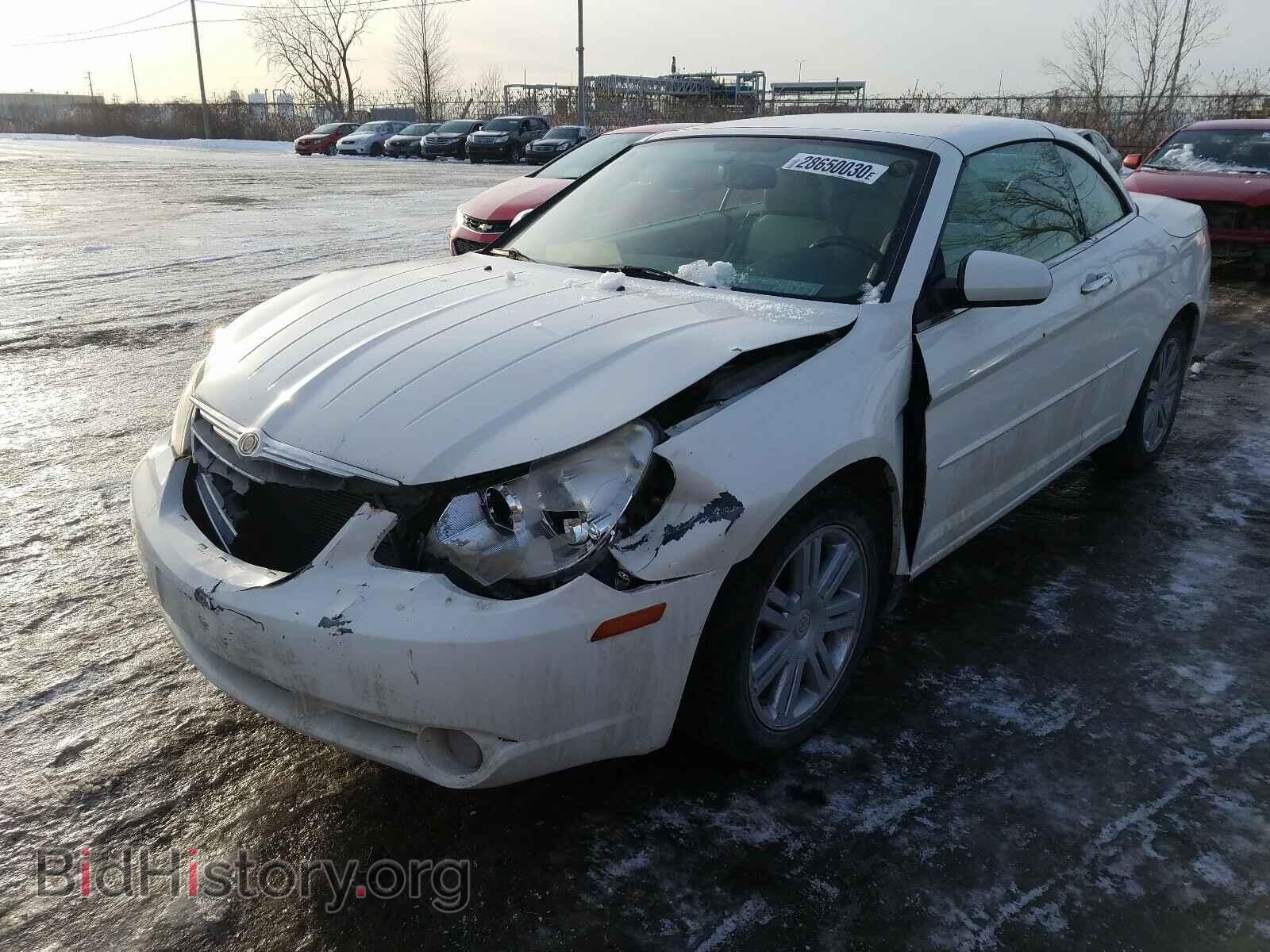 2008 CHRYSLER SEBRING - VIN: 1C3LC65M88N632637 - Фото 2