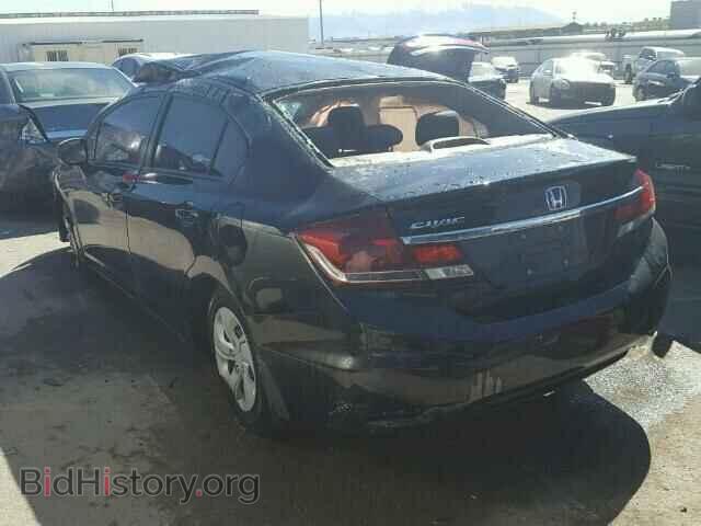 2013 HONDA CIVIC - VIN: 19XFB2F51DE210834 - Фото 3