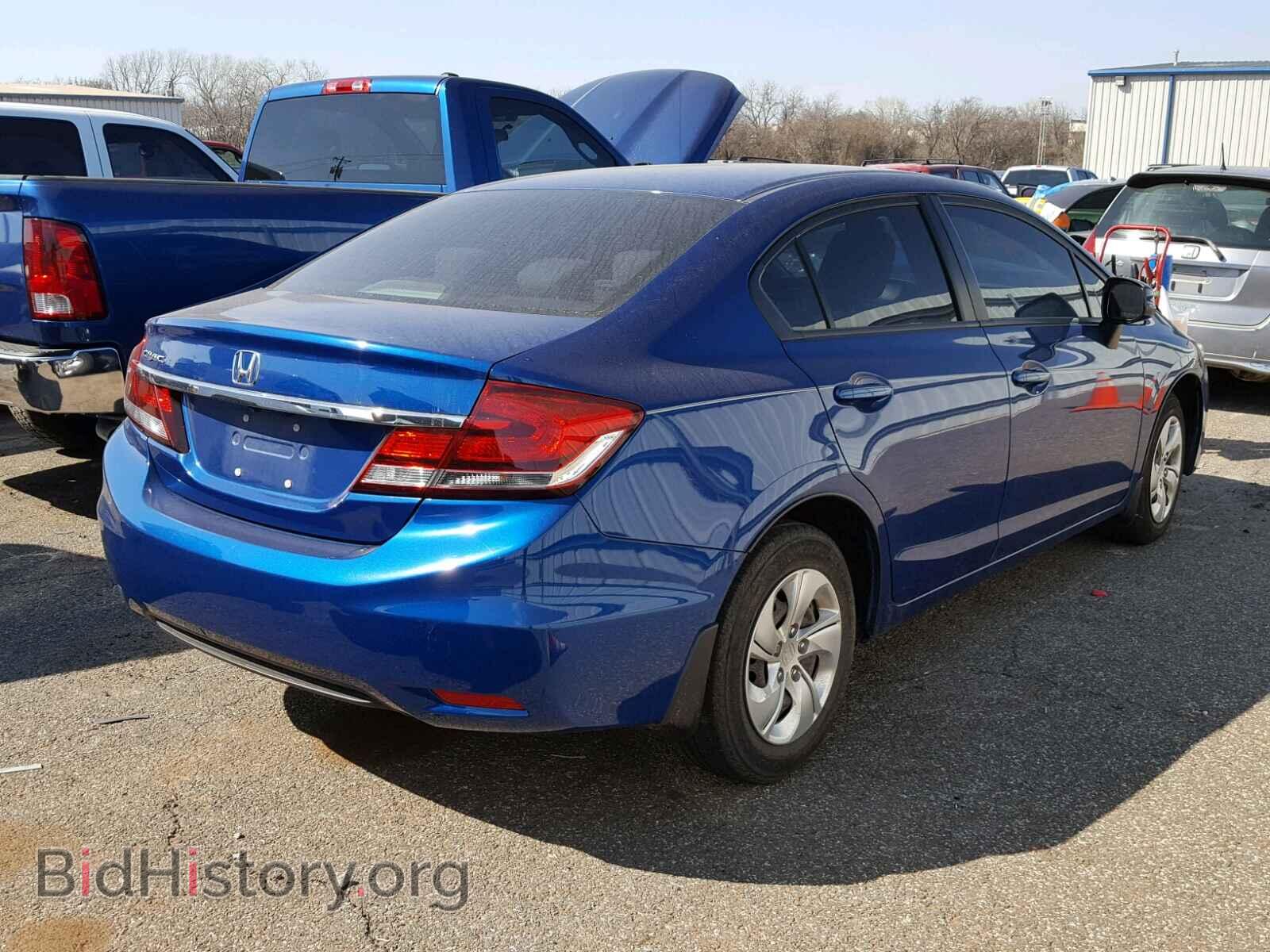 2013 HONDA CIVIC - VIN: 19XFB2F51DE010987 - Фото 4