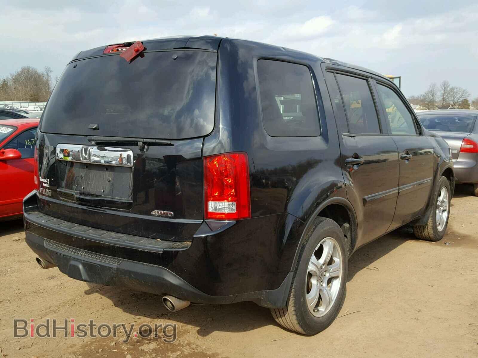 2013 HONDA PILOT - VIN: 5FNYF4H54DB012670 - Фото 4