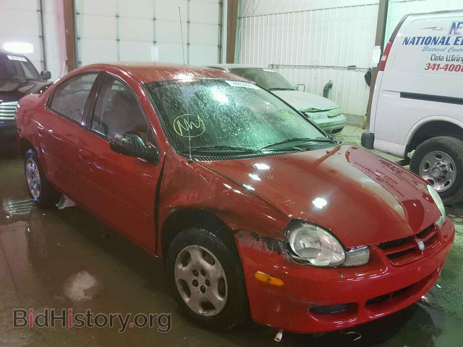 Photo 1B3ES26C32D618004 - DODGE NEON 2002