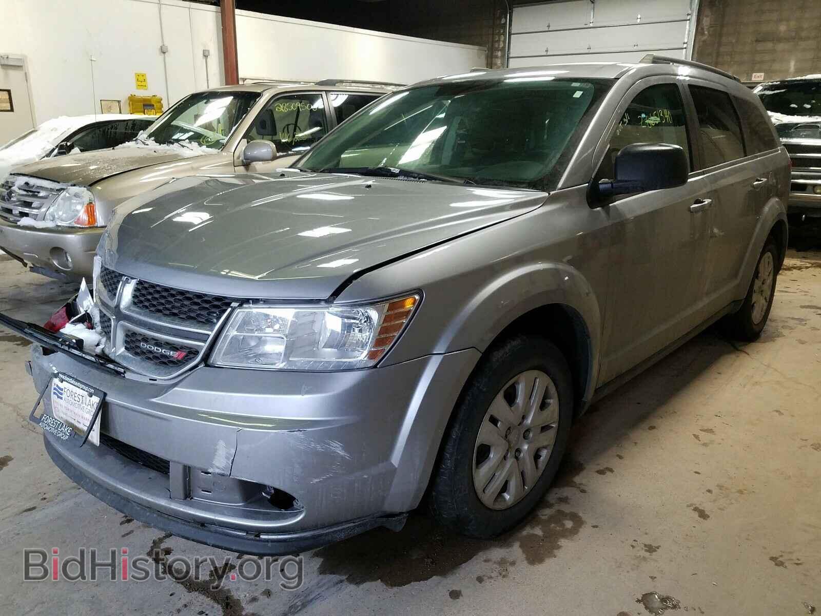 2018 DODGE JOURNEY - VIN: 3C4PDCAB9JT340272 - Фото 2