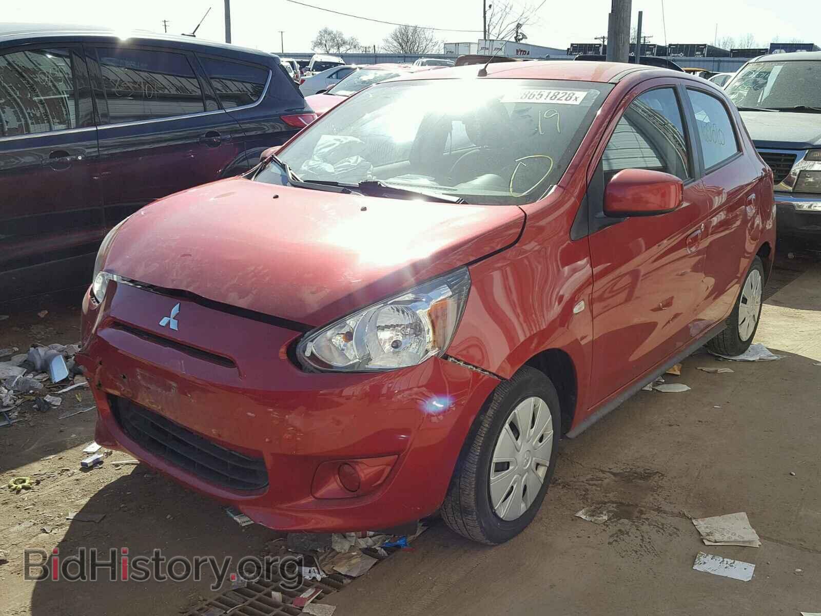 2014 MITSUBISHI MIRAGE - VIN: ML32A3HJ1EH010505 - Фото 2