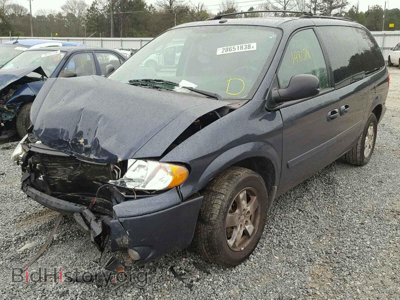2007 DODGE CARAVAN - VIN: 2D4GP44L97R165621 - Фото 2
