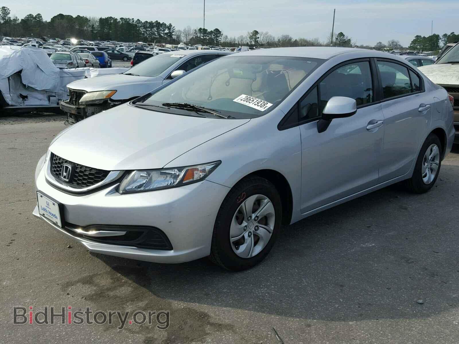 2013 HONDA CIVIC - VIN: 2HGFB2F59DH579463 - Фото 2
