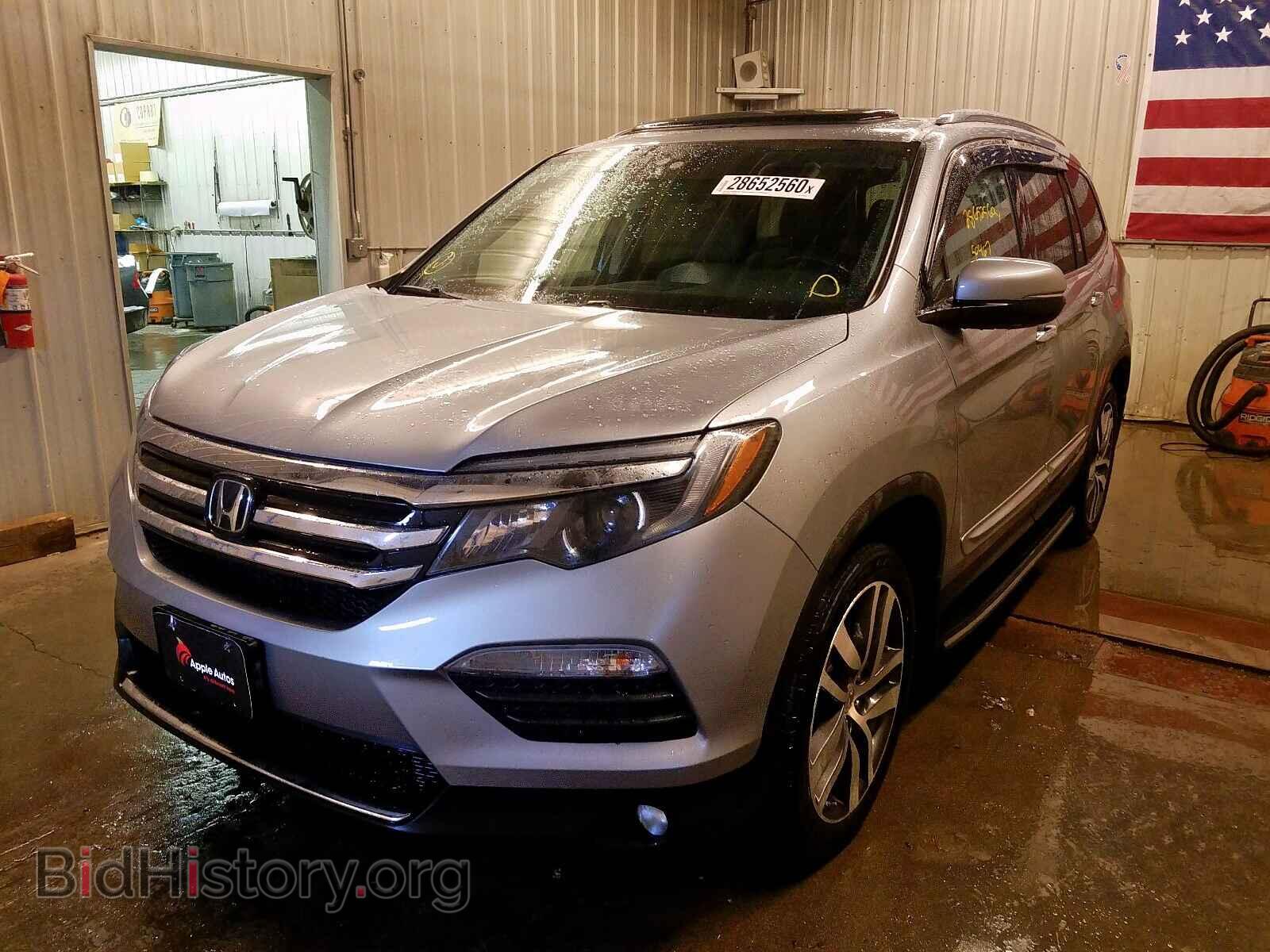 2016 HONDA PILOT - VIN: 5FNYF6H97GB090766 - Фото 2