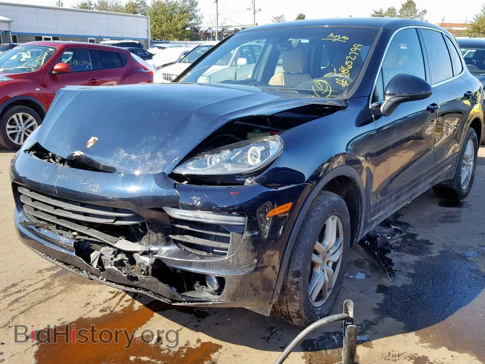 2016 PORSCHE CAYENNE - VIN: WP1AA2A23GKA37571 - Фото 2