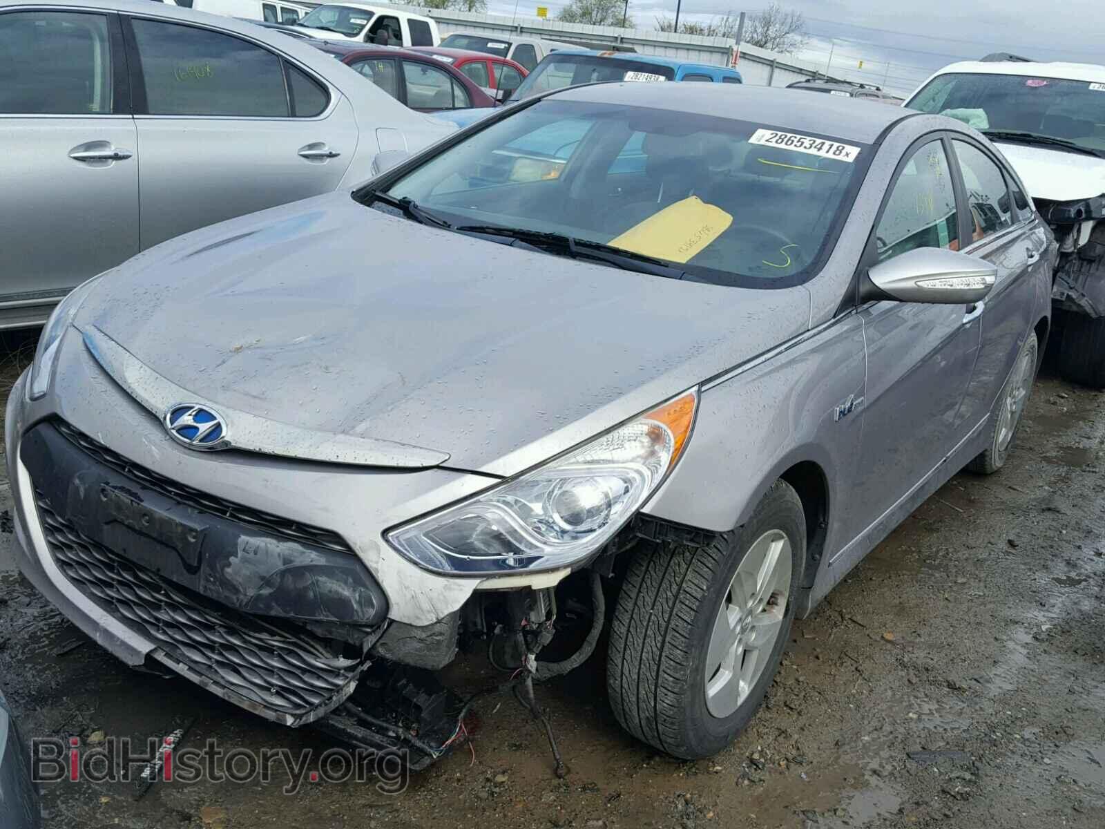 2012 HYUNDAI SONATA - VIN: KMHEC4A48CA021422 - Фото 2