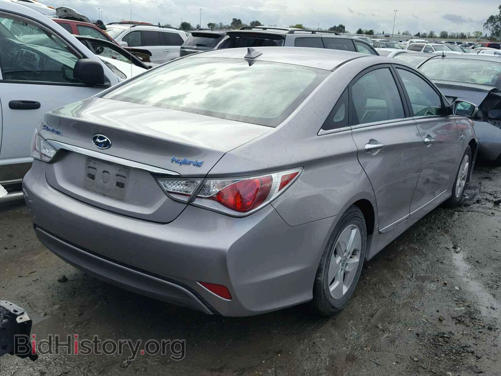 2012 HYUNDAI SONATA - VIN: KMHEC4A48CA021422 - Фото 4
