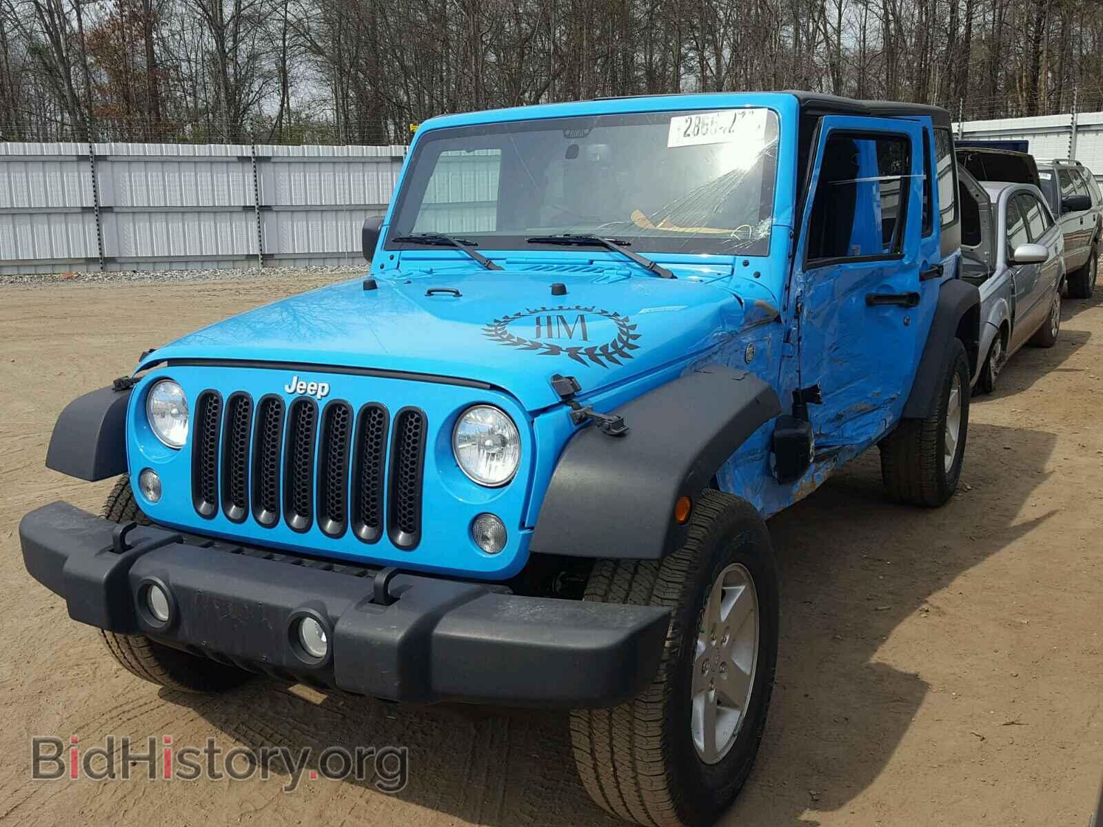 2017 JEEP WRANGLER - VIN: 1C4BJWDG3HL579589 - Фото 2