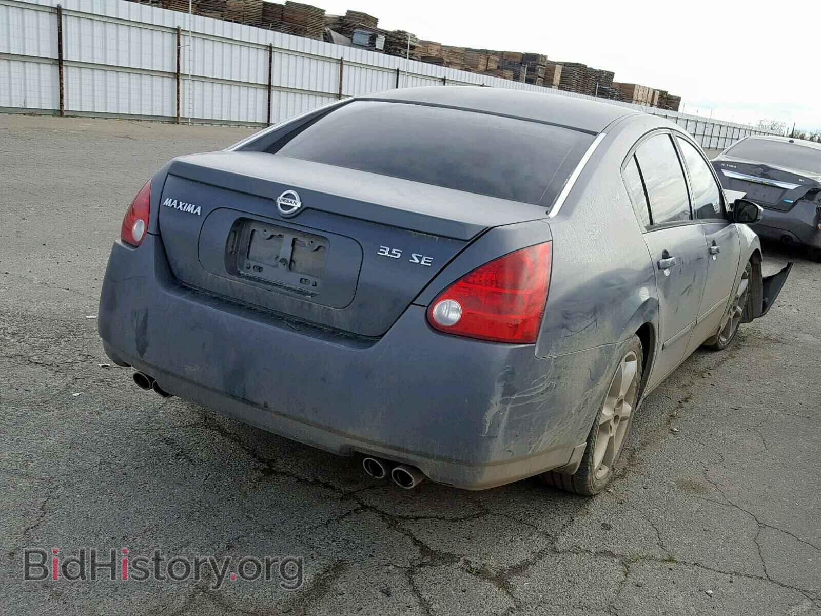 2006 NISSAN MAXIMA - VIN: 1N4BA41E76C821018 - Фото 4