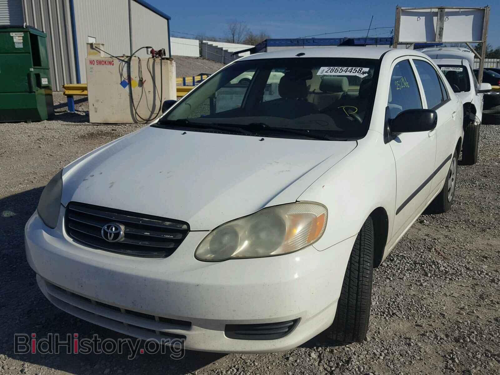 2003 TOYOTA COROLLA - VIN: JTDBR32E830012247 - Фото 2