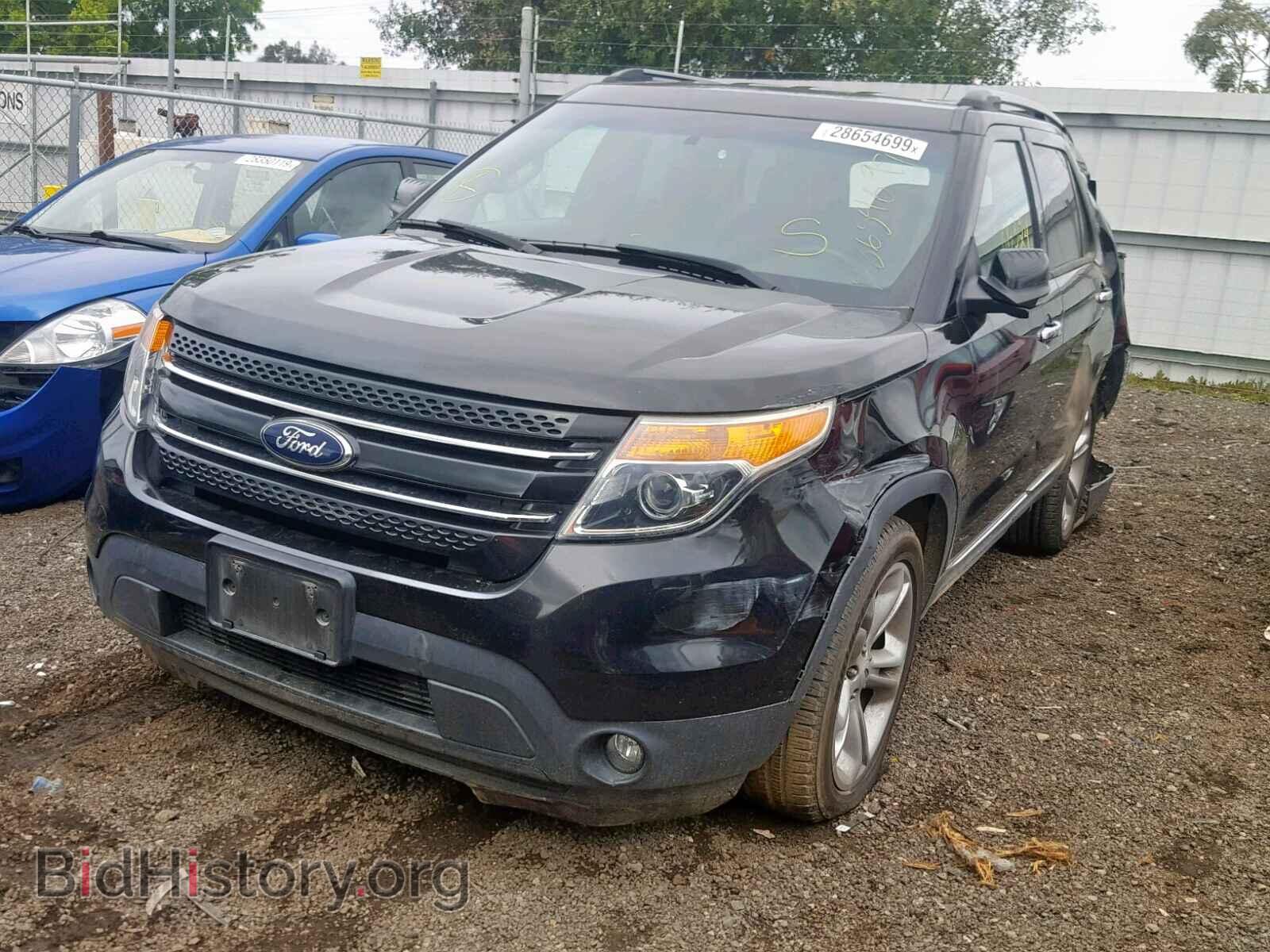 2014 FORD EXPLORER L - VIN: 1FM5K7F83EGC01634 - Фото 2