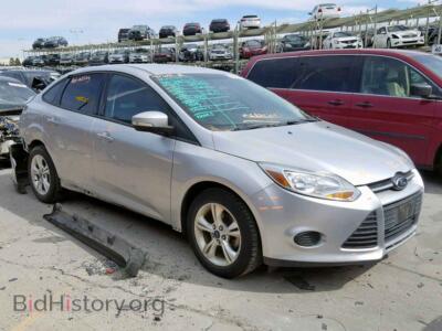 2013 Ford FOCUS SE, silver — VIN 1FADP3F2XDL362497, Copart