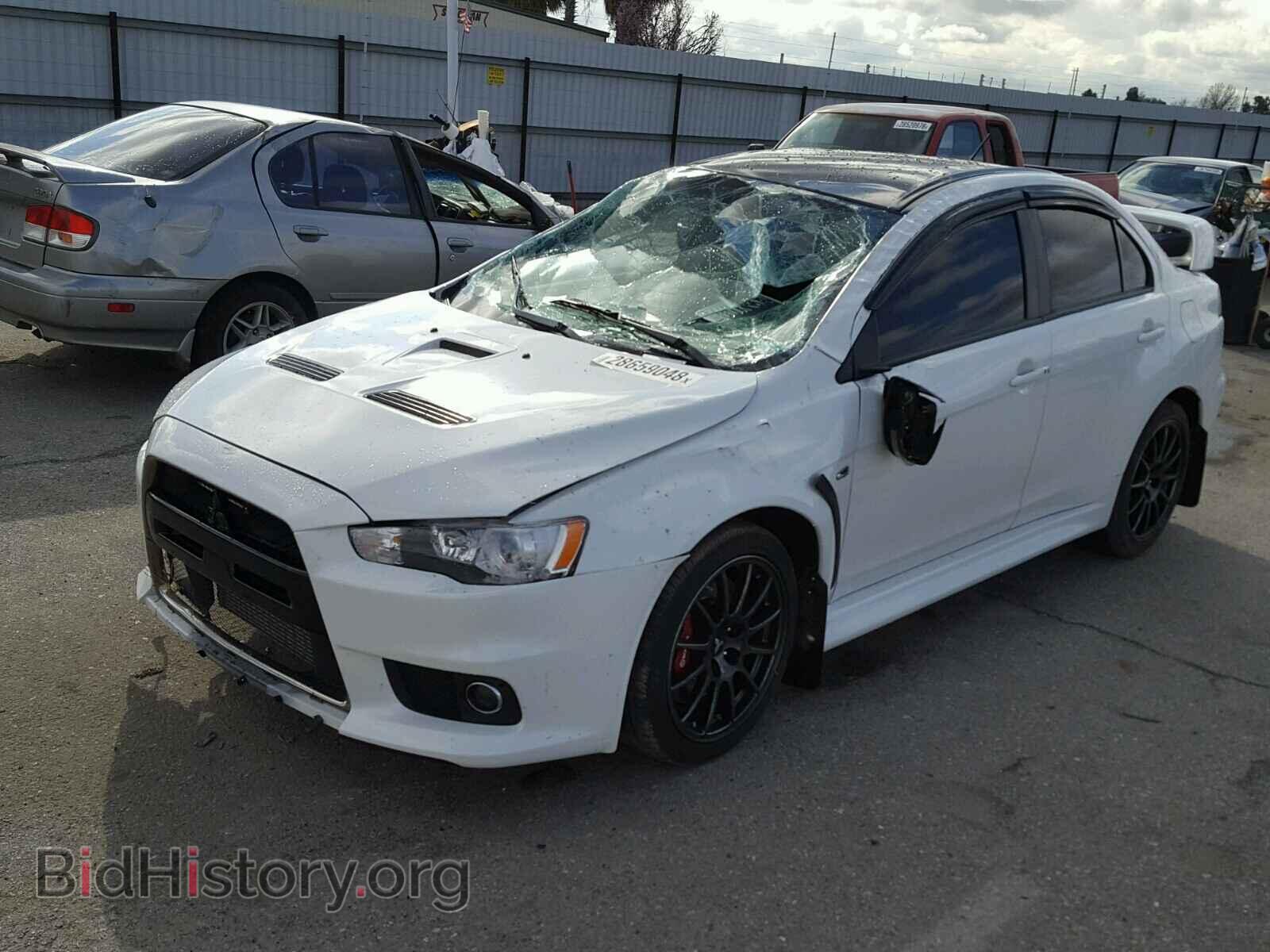 2015 MITSUBISHI EVO - VIN: JA32W7FV7FU027604 - Фото 2