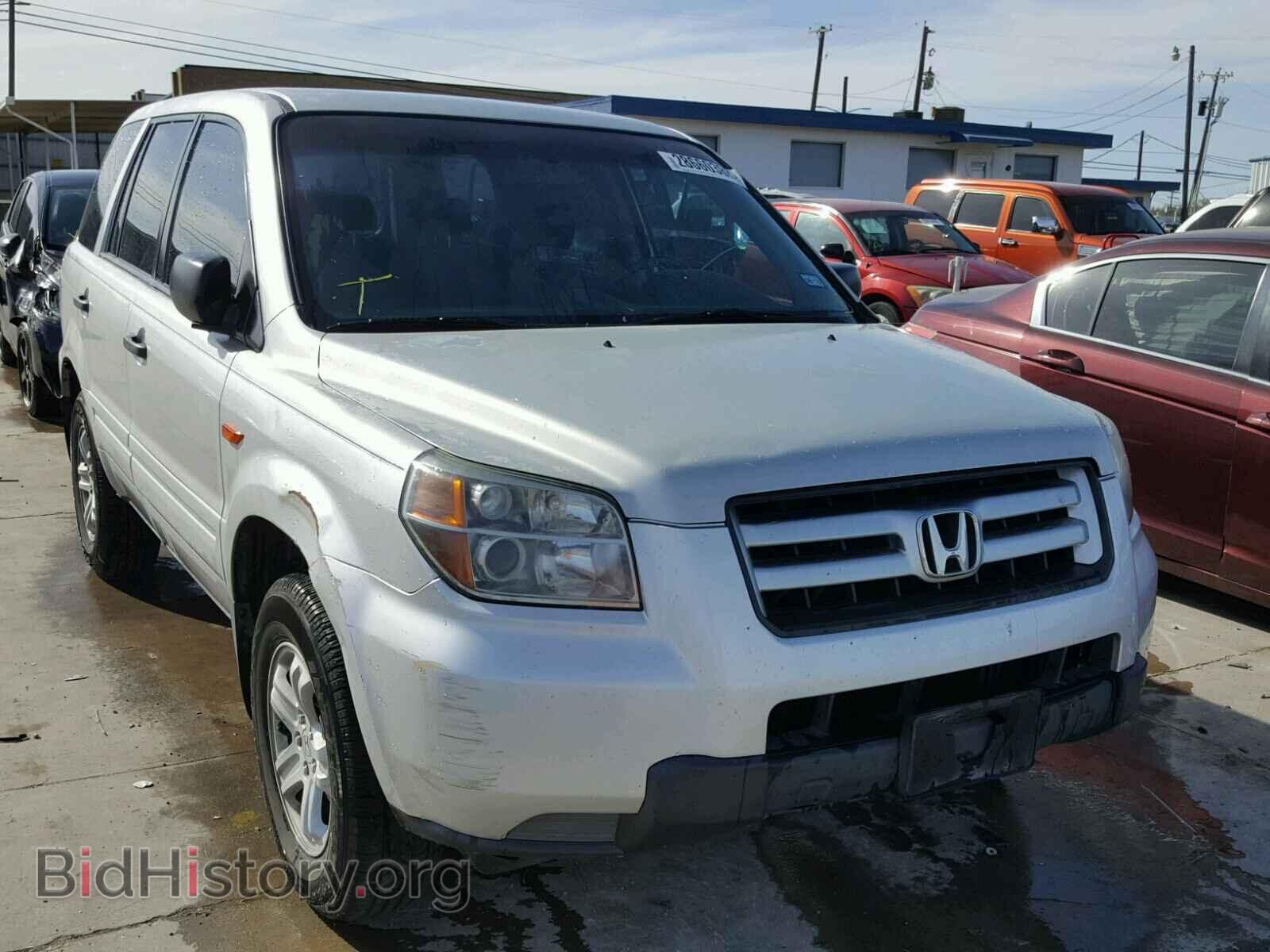 Фотография 5FNYF28137B006395 - HONDA PILOT 2007