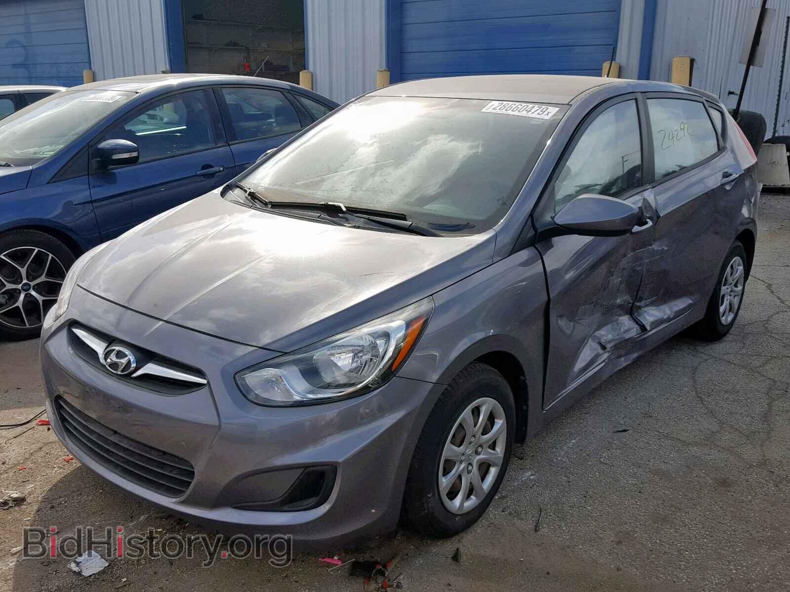 2013 HYUNDAI ACCENT - VIN: KMHCT5AE1DU122114 - Фото 2