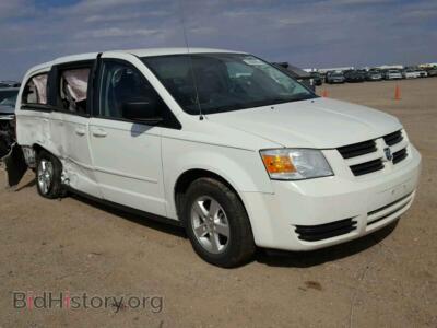 2010 Dodge CARAVAN Grand Cara, white — VIN 2D4RN4DE6AR247247, Copart