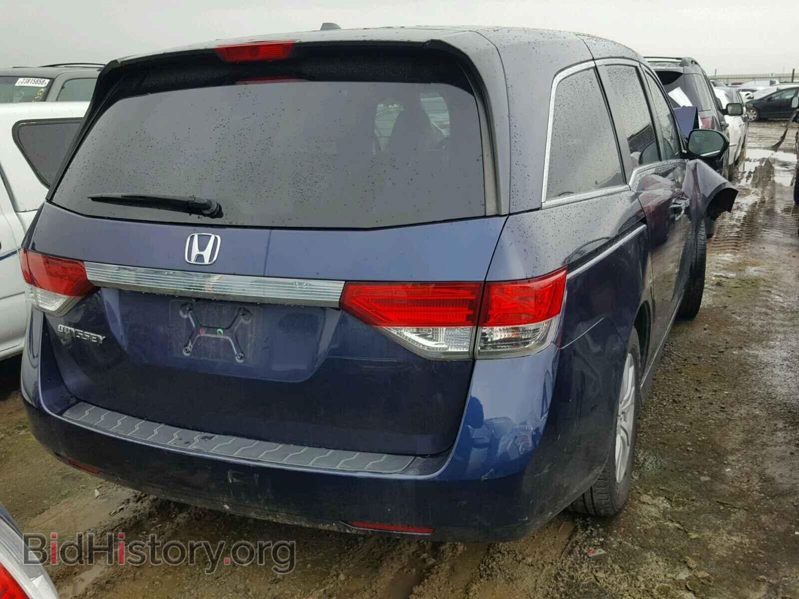 2014 HONDA ODYSSEY - VIN: 5FNRL5H66EB044520 - Фото 4