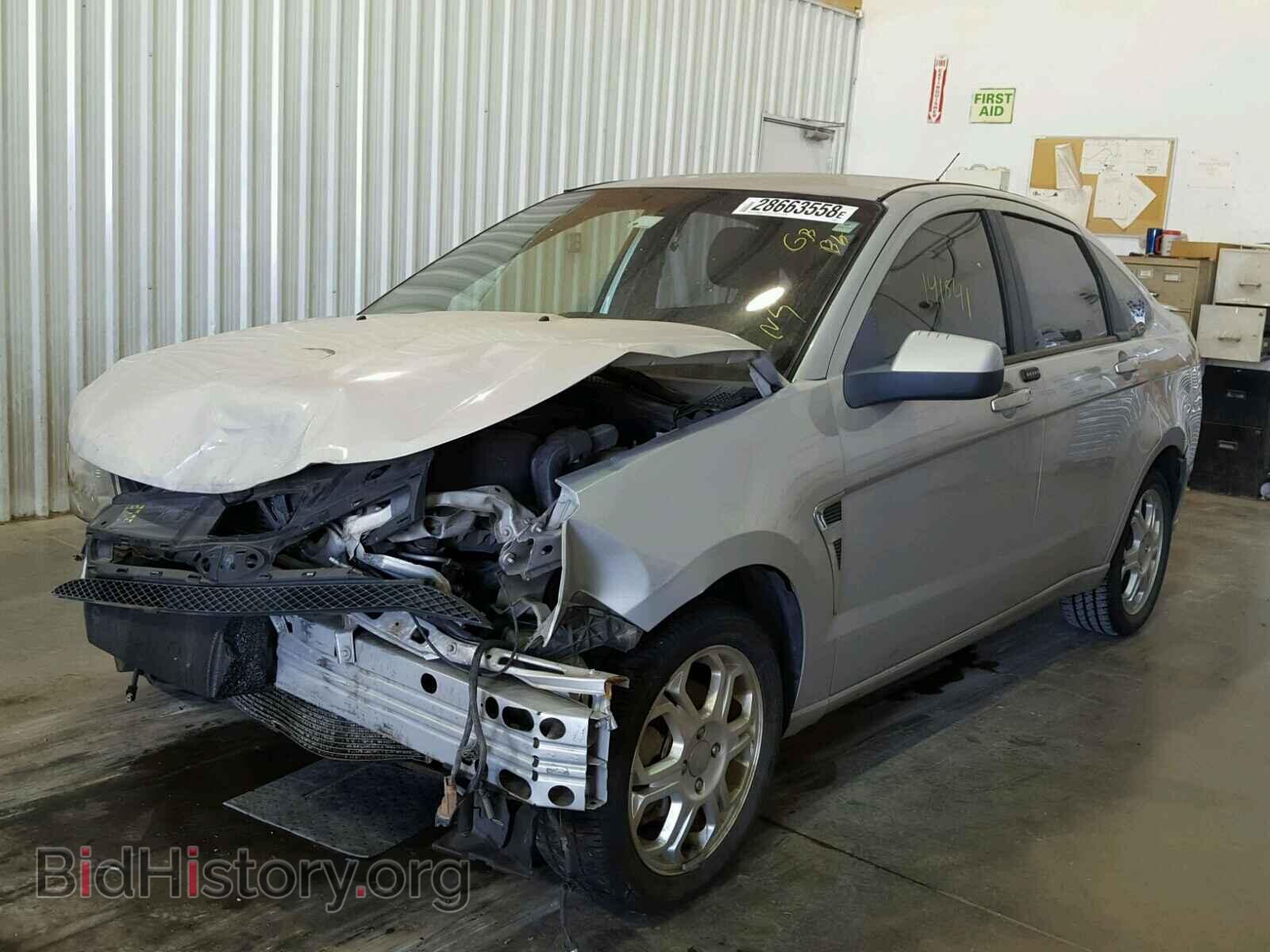 2008 FORD FOCUS - VIN: 1FAHP35N88W237662 - Фото 2