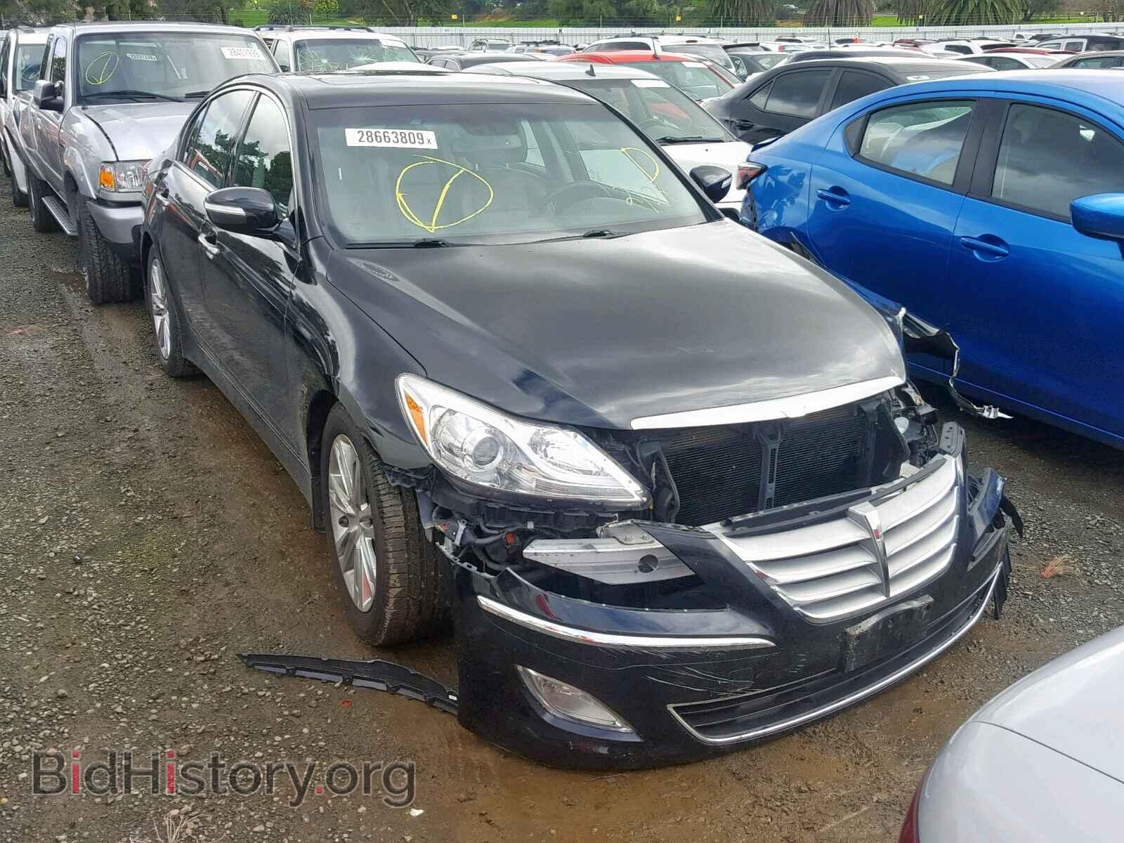 Фотография KMHGC4DDXEU266003 - HYUNDAI GENESIS 2014
