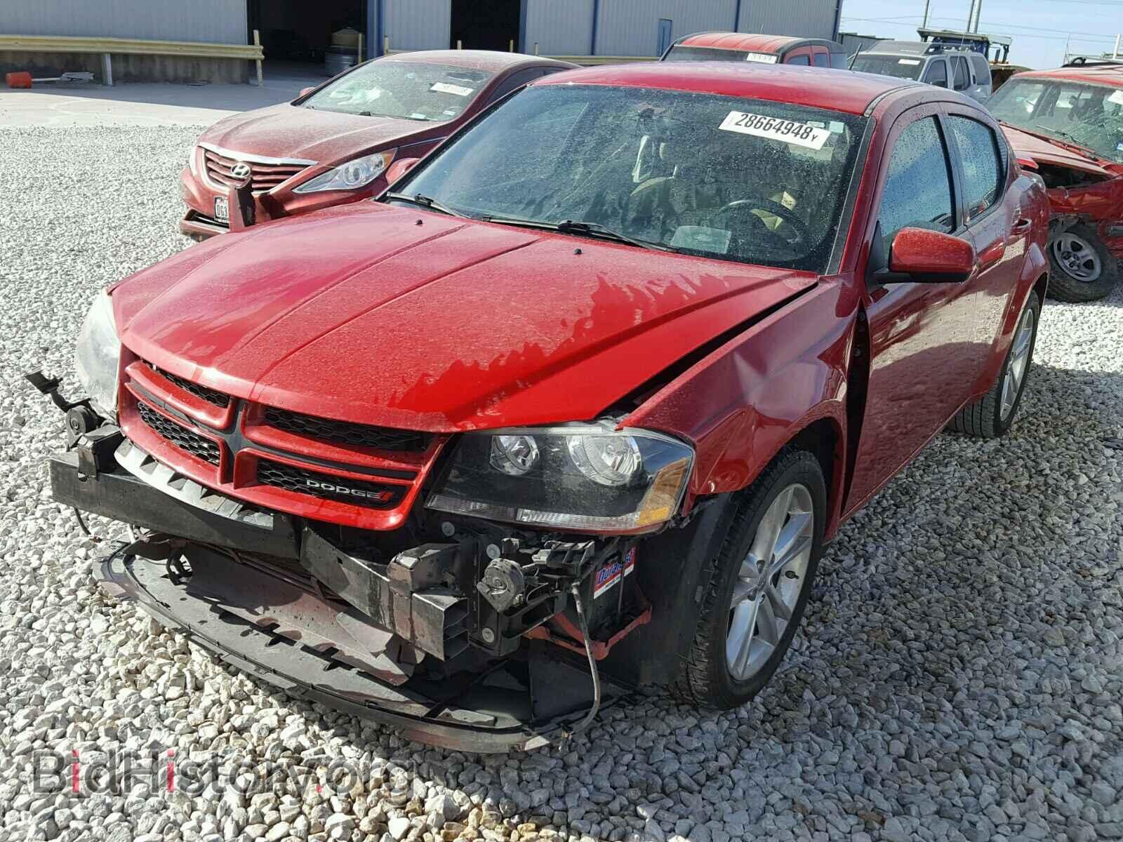 2013 DODGE AVENGER - VIN: 1C3CDZCB5DN622111 - Фото 2