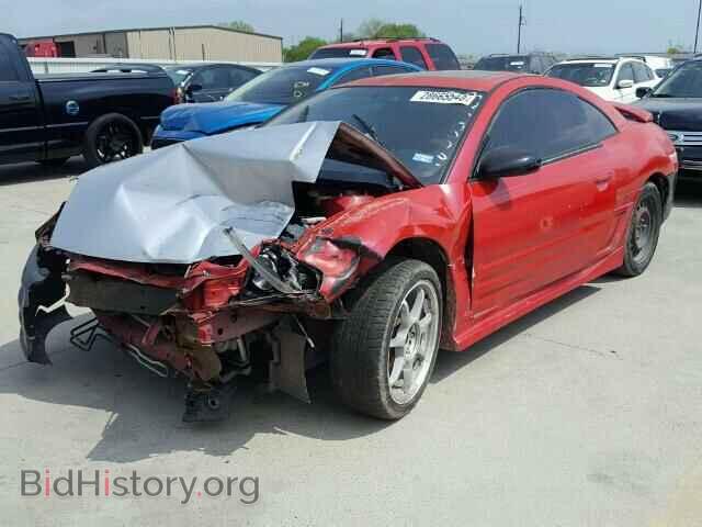 2000 MITSUBISHI ECLIPSE - VIN: 4A3AC44G9YE007695 - Фото 2