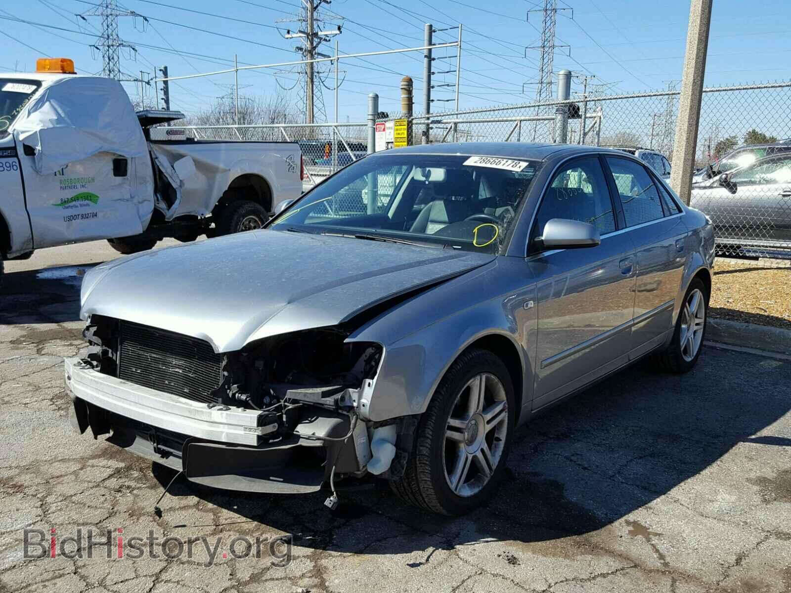 2007 AUDI A4 - VIN: WAUDF78E57A158117 - Фото 2