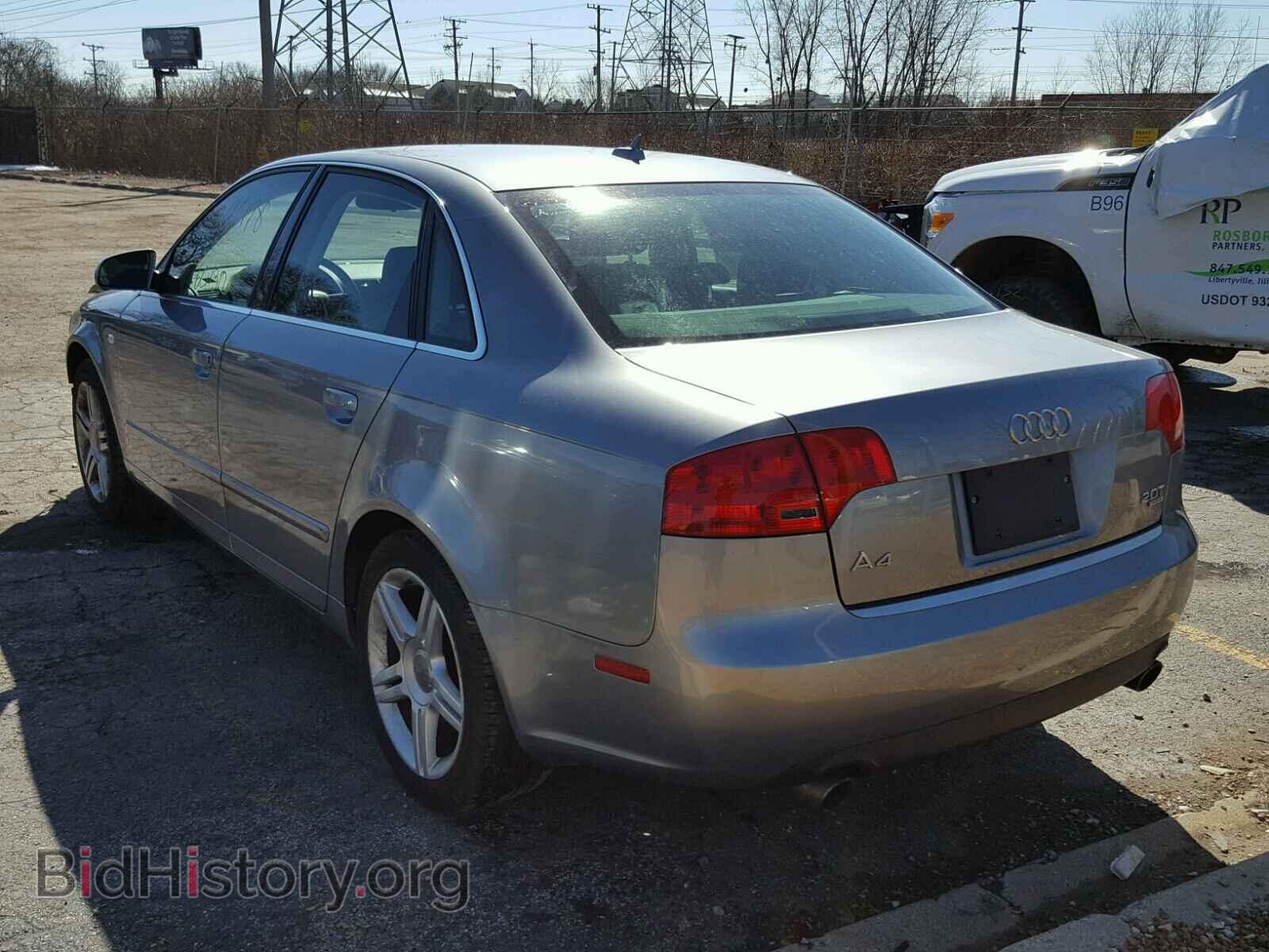 2007 AUDI A4 - VIN: WAUDF78E57A158117 - Фото 3