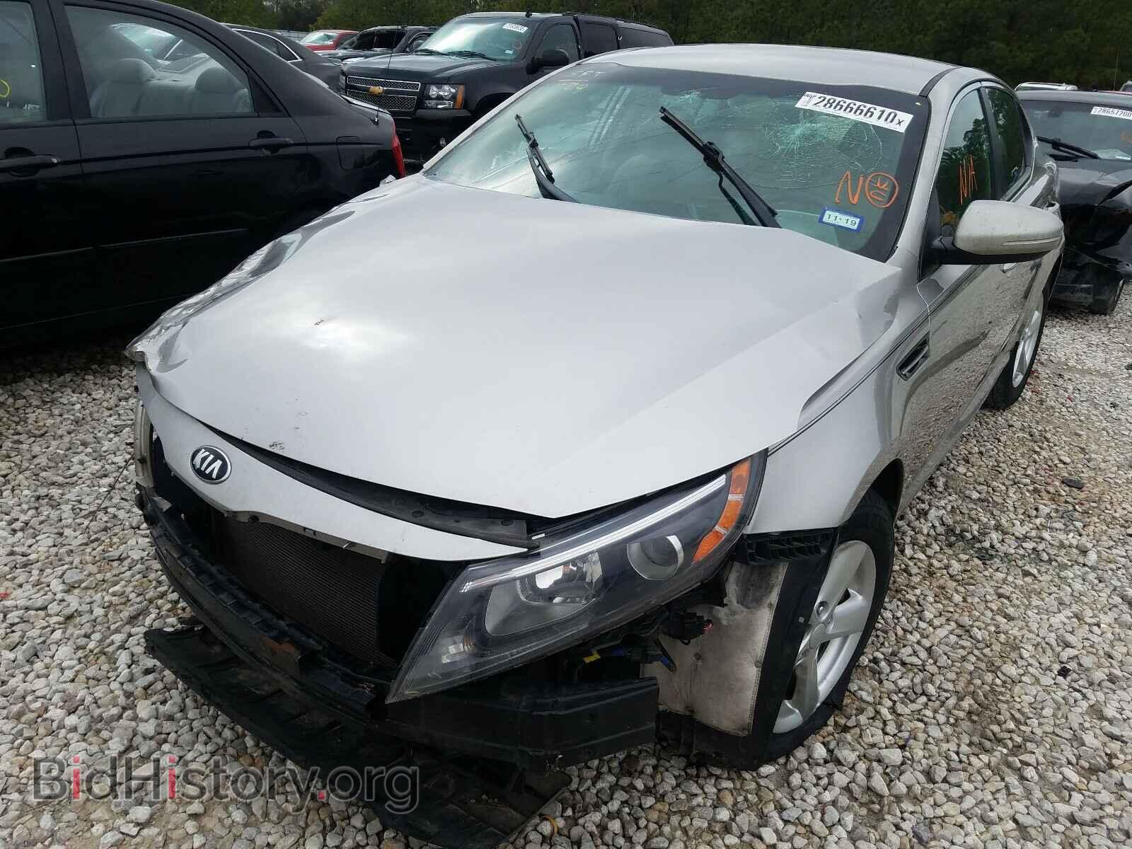 2014 KIA OPTIMA - VIN: KNAGM4A70E5462488 - Фото 2