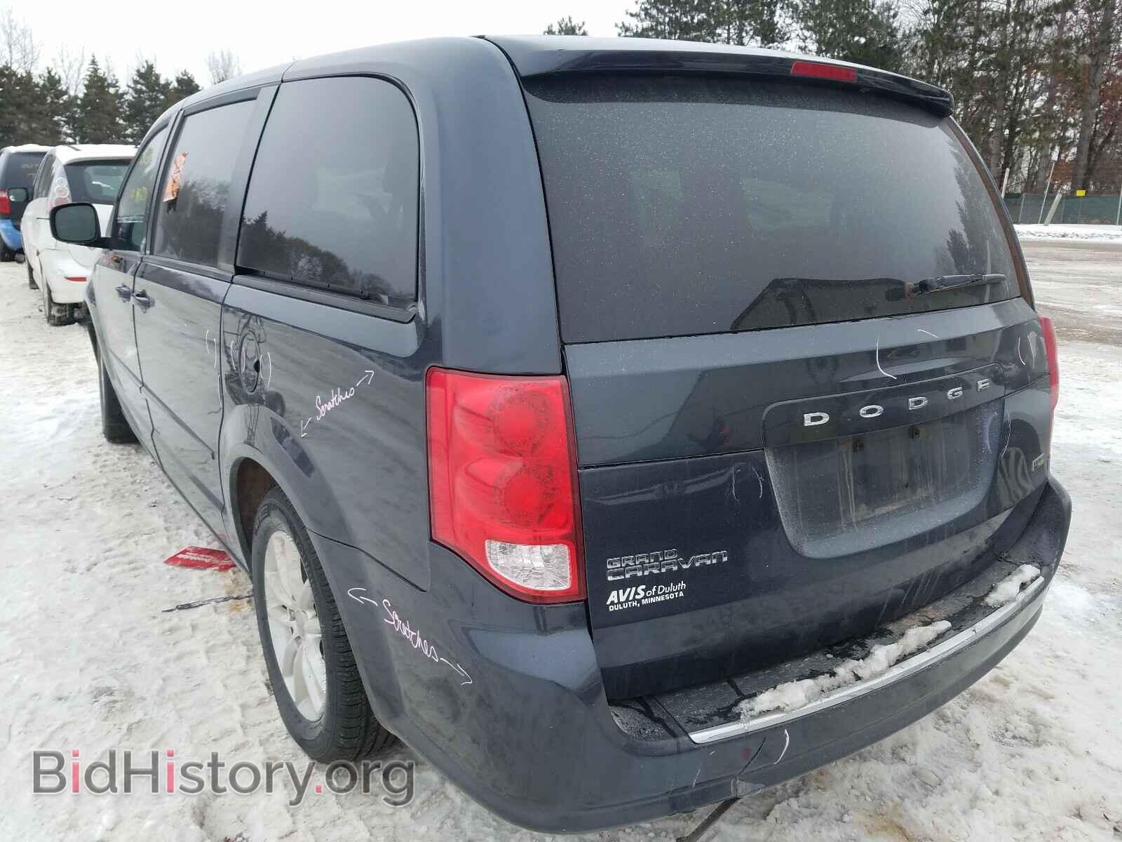 2013 DODGE CARAVAN - VIN: 2C4RDGCG7DR687261 - Фото 3