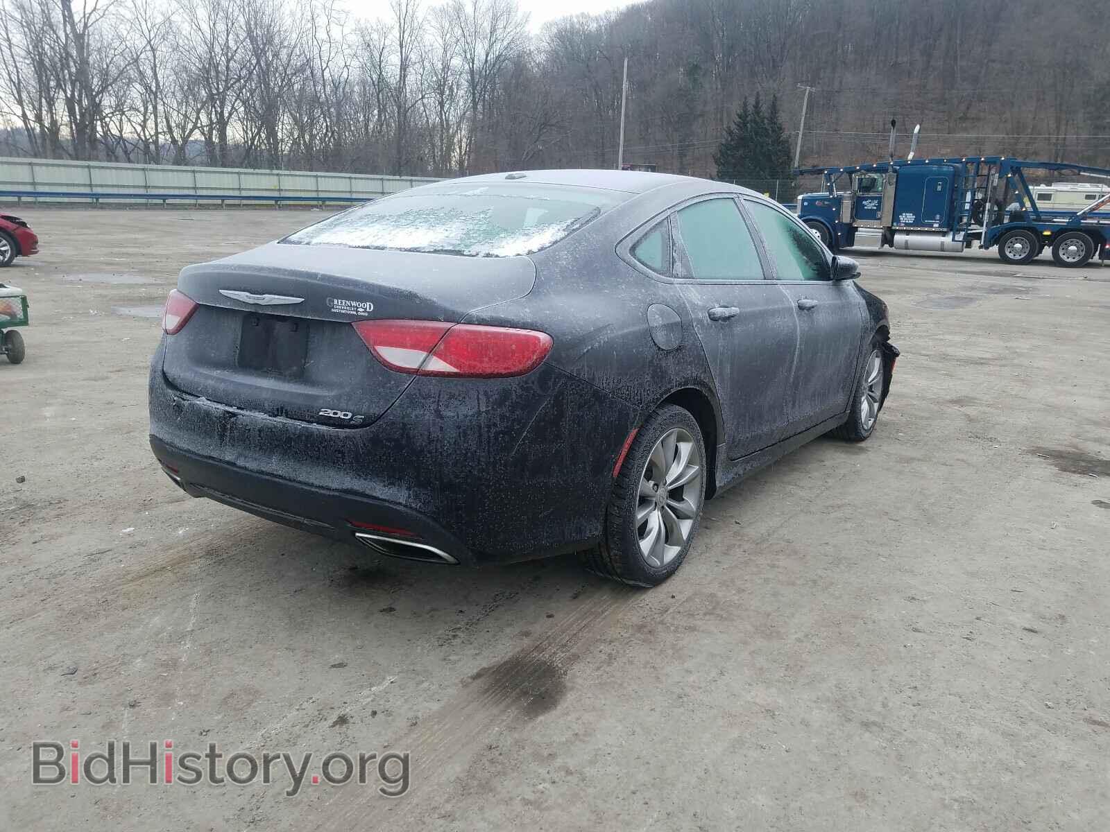 2015 CHRYSLER 200 - VIN: 1C3CCCBB0FN760384 - Фото 4
